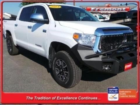 2014 TOYOTA TUNDRA 4 DOOR CREW CAB SHORT BED TRUCK