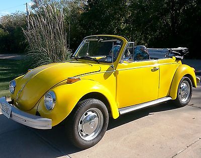 Volkswagen : Beetle - Classic Chrome 1976 vw beetle convertible great condition runs good no rust