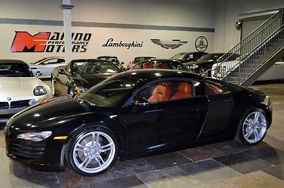 Audi : R8 Base Coupe 2-Door 2008 r 8 rare 6 speed manual loaded with options amazing condition