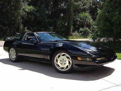 Chevrolet : Corvette Base Hatchback 2-Door 1993 chevrolet corvette hatchback low miles immaculate black beauty