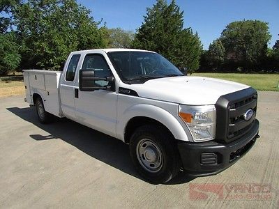 Ford : F-250 XL Ext-Cab Utility 2011 f 250 ext cab utility service body v 8 tx owned fleet maintained new tires