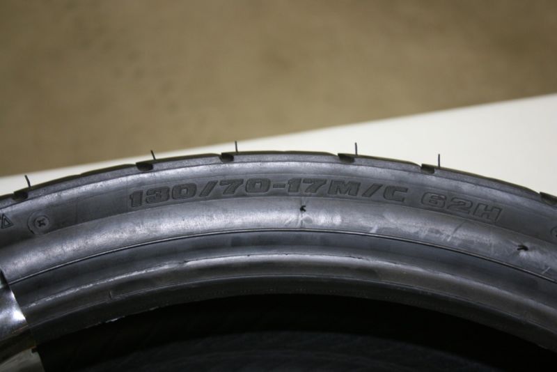 New Bridestone Motorcycle Tire, 1