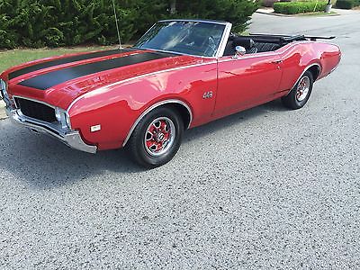 Oldsmobile : 442 442 1969 oldsmobile cutlass 4 4 2 convertible auto ac ground up rest