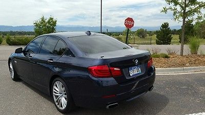 BMW : 5-Series 550i BMW 550i Sport 2011 MINT and LOADED Imperial Blue with Tan Leather