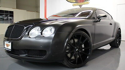 Bentley : Continental GT GT CLEAN CARFAX, SAVANI WHEELS, BLACK WRAP, MUST SEE, LIKE 2006 2007 2008