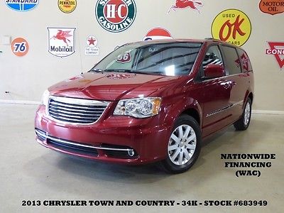 Chrysler : Town & Country Touring BACK-UP CAM,REAR DVD,LTH,34K,WE FINANCE! 13 town country touring back up cam rear dvd b t lth 3 rd row 34 k we finance