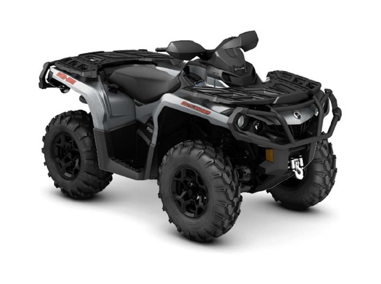 2016 Can-Am Outlander XT 650 Brushed Aluminum