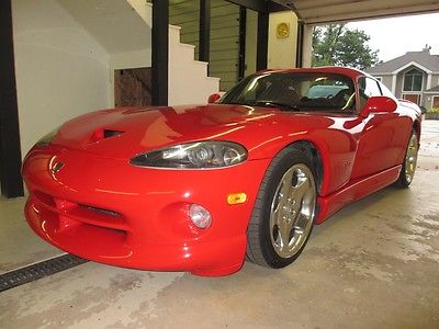 Dodge : Viper COUPE 2 door 1999 dodge viper gts supercharged 675 hp