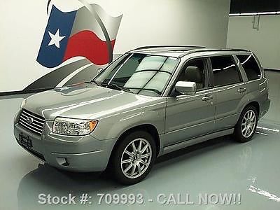 Subaru : Forester 2.5X PREM AWD LEATHER PANO SUNROOF 2007 subaru forester 2.5 x prem awd leather pano sunroof 709993 texas direct