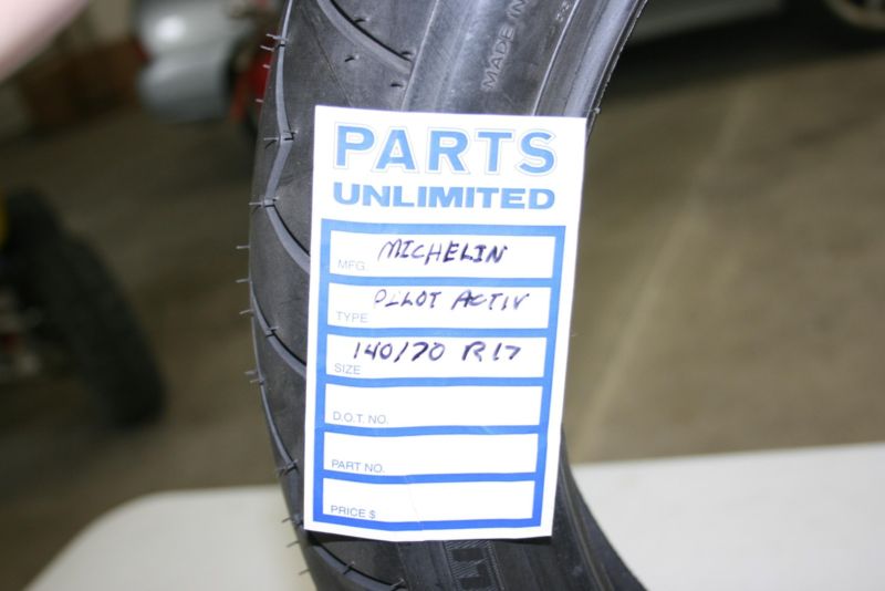 New Michelin Pilot Activ Motorcycle Tire