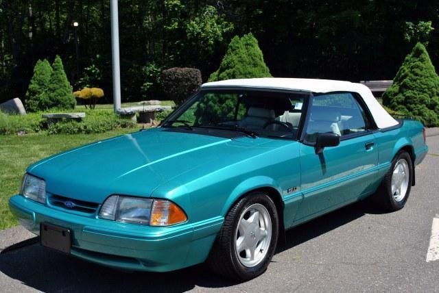 1992 FORD MUSTANG LX CONVERTIBLE CALYPSO GREEN 24K MILES SELL/TRADE