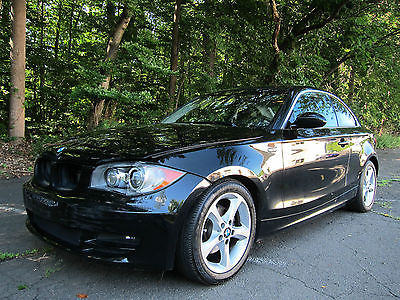 BMW : 1-Series Coupe BMW 128i COUPE  2009 BLACK LOW MILEAGE EASY DAMAGE AUTOMATIC
