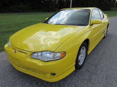 Chevrolet : Monte Carlo SS 2003 monte carlo ss automatic moonroof yellow leather