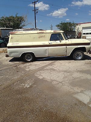 Chevrolet : C-10 delivery 1966 c 10 panel delivery suburban hot street rod project barnfind c 10 66 rare