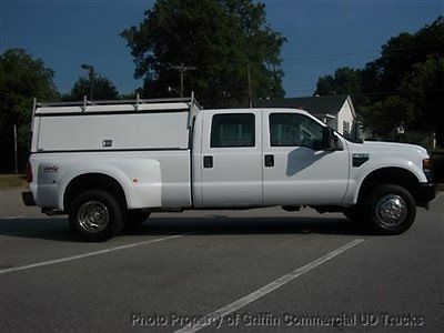 Ford : F-350 ONE OWNER NC TRUCK!!! F350 4x4 JUST 30k MILES CREW CAB 4 DOOR DRW 6.8 TRITON UTILITY BODY ONE NC OWNER