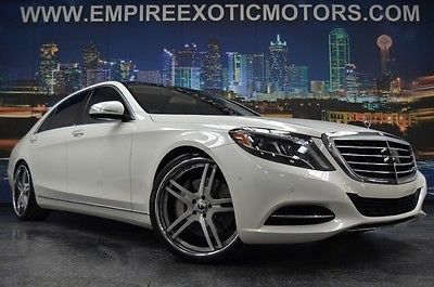 Mercedes-Benz : S-Class S550 PREMIUM PACKAGE DRIVER ASSIST PANO ROOF CLEAN CARFAX ONE OWNER FORGIATO WHEELS