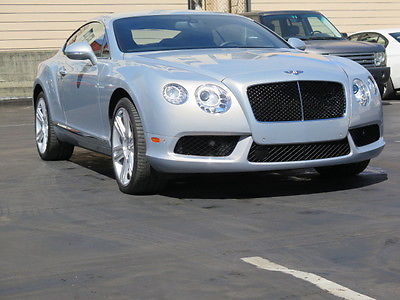 Bentley : Continental GT V8 Coupe in Extreme Silver. Only 9,056 miles! 2013 bentley continental gt v 8 coupe in extreme silver low miles