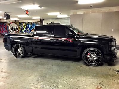 Chevrolet : Silverado 1500 LTZ 2014 chevrolet silverado ltz sema truck lowered supercharged