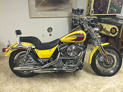 Harley-Davidson : FXR Harley Davidson FXR 2000 Yellow 17 miles