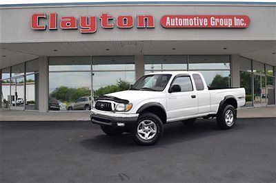 Toyota : Tacoma XtraCab V6 Automatic 4WD 2003 toyota tacoma xtra cab 3.4 l v 6 4 wd sr 5 1 owner clean carfax only 33 k miles