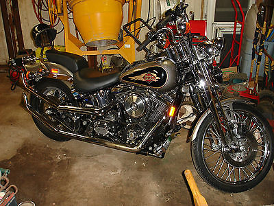 Harley-Davidson : Softail 1996 harley davidson soft tail springer very low miles 3000