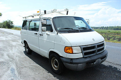 Dodge : Ram Van Van 1999 dodge ram 1500 work van utility van with shelving units 68 k miles