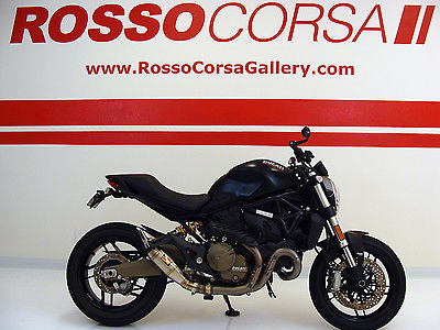 Ducati : Monster 2015 ducati monster 821 dark new model competition werkes gp exhaust