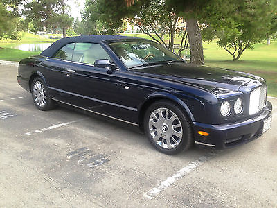 Bentley : Azure Bentley Azure. Blue/tan 2008 used turbo 6.8 l v 8 16 v automatic rwd convertible premium