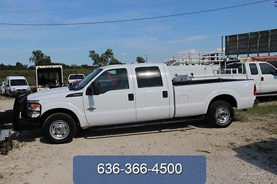 Ford : F-250 XL 2011 xl used turbo 6.7 l v 8 powerstroke diesel crew cab automatic long bed white