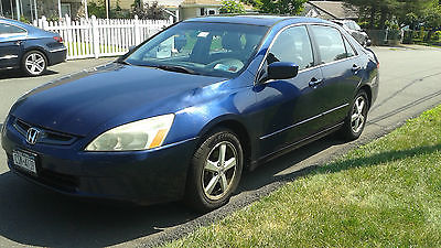 Honda : Accord ex 2004 honda accord ex blue exterior grey interior
