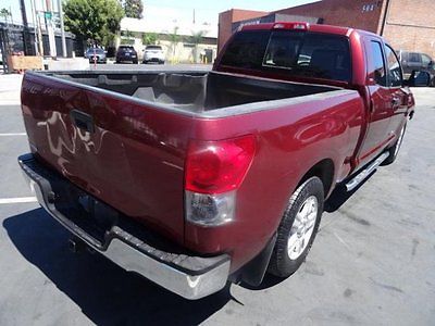 Toyota : Tundra SR5 Double Cab 2007 toyota tundra sr 5 double cab damaged rebuilder priced to sell l k