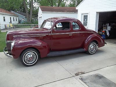 Ford : Other DELUXE 1939 ford business coupe 1960 s built hot rod barn find nice original body