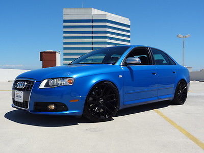 Audi : S4 S4 Quattro AWD 2005 audi s 4 quattro 4.2 v 8 4 door awd sedan tiptronic recaro seats sprint blue