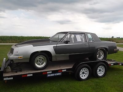 Oldsmobile : Cutlass SUPREME 1985 olds cutlass pro street race drag roller