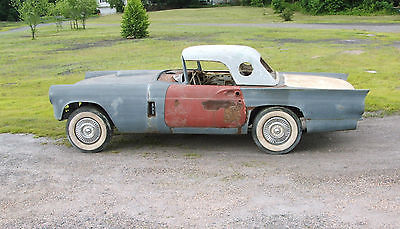 Ford : Thunderbird Base Convertible 2-Door 1957 ford thunderbird project car for restoration or parts