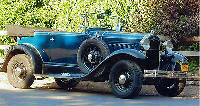 Ford : Model A Phaeton Model 180 Very Solid, Older Restoration, 1931 FORD Model A Deluxe Tudor Phaeton Model 180