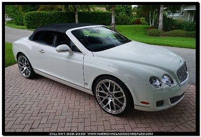 Bentley : Continental GT Base AWD 2dr Convertible 2011 bentley gtc 80 11 limited production many upgrades not just avg gtc