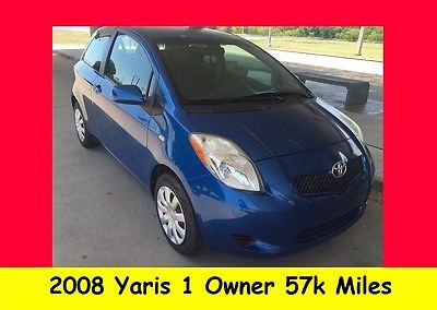 Toyota : Yaris Yaris Hatchback 2 door 2008 toyota yaris 1 owner hatchback only 57 k miles 08 07 2007 09 2009 06 2006