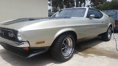 Ford : Mustang Mach I Fastback 2-Door 1972 ford mustang mach i fastback 2 door 5.8 l sportsroof