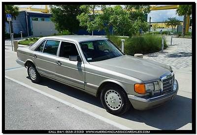 Mercedes-Benz : S-Class 350SDL 4dr Turbodiesel Sedan 91 mercedes benz 350 sdl full size 1 owner since new all documents special orde