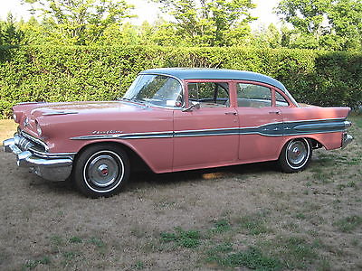 Pontiac : Other 4 DOOR  1957 pontiac chieftain 4 door solid rust free classic car