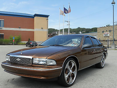 Chevrolet : Caprice sdn 1995 chevrolet caprice lt 1 custom