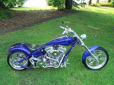 Custom Built Motorcycles : Chopper Bourget Dragon 330 Soft-Tail - ONLY 250 Miles ***Super Clean ***Garage Kept***