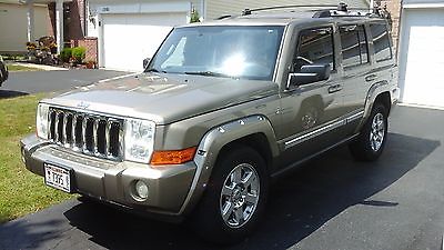 Jeep : Commander Limited  2006 jeep commander limited 4 x 4 4.7 l v 8 leather 3 rd row seating