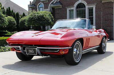 Chevrolet : Corvette Convertible Gorgeous, Numbers Matching L79 327ci / 350hp V8, 4-Speed Manual, PS, Disc Brakes