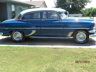 Chevrolet : Bel Air/150/210 Added Chrome 1954 210 with the chrome that was offered on a bel air