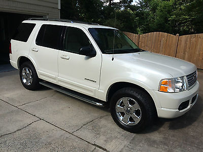 Ford : Explorer Limited Sport Utility 4-Door 2004 ford explorer limited 78 k low miles no accidents 3 rd row seat leather v 8