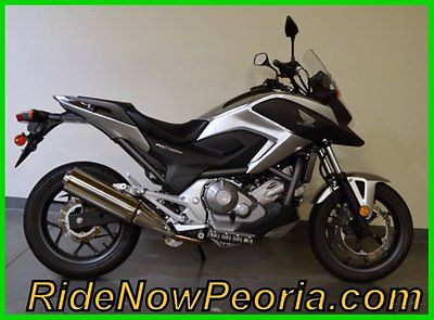Honda : Other 2012 honda nc 700 x silver dual sport touring adventure standard used pre owned