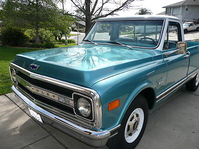 Chevrolet : Other Pickups Original Chevy 1969 C20 Pickup Truck - Full Size P/S P/B A/C Frame Off Restoration-NICE!