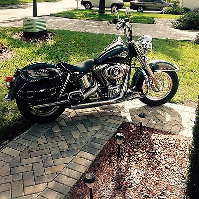 Harley-Davidson : Softail Well taken care of garage kept, runs great, plenty of extras.